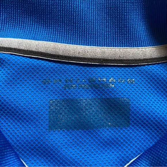 Columbia Polo Shirt Mens Medium Blue - Picture 4 of 7